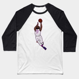 Derrick Rose 'Prince Edition Jersey Layup' - Minnesota Timberwolves Baseball T-Shirt